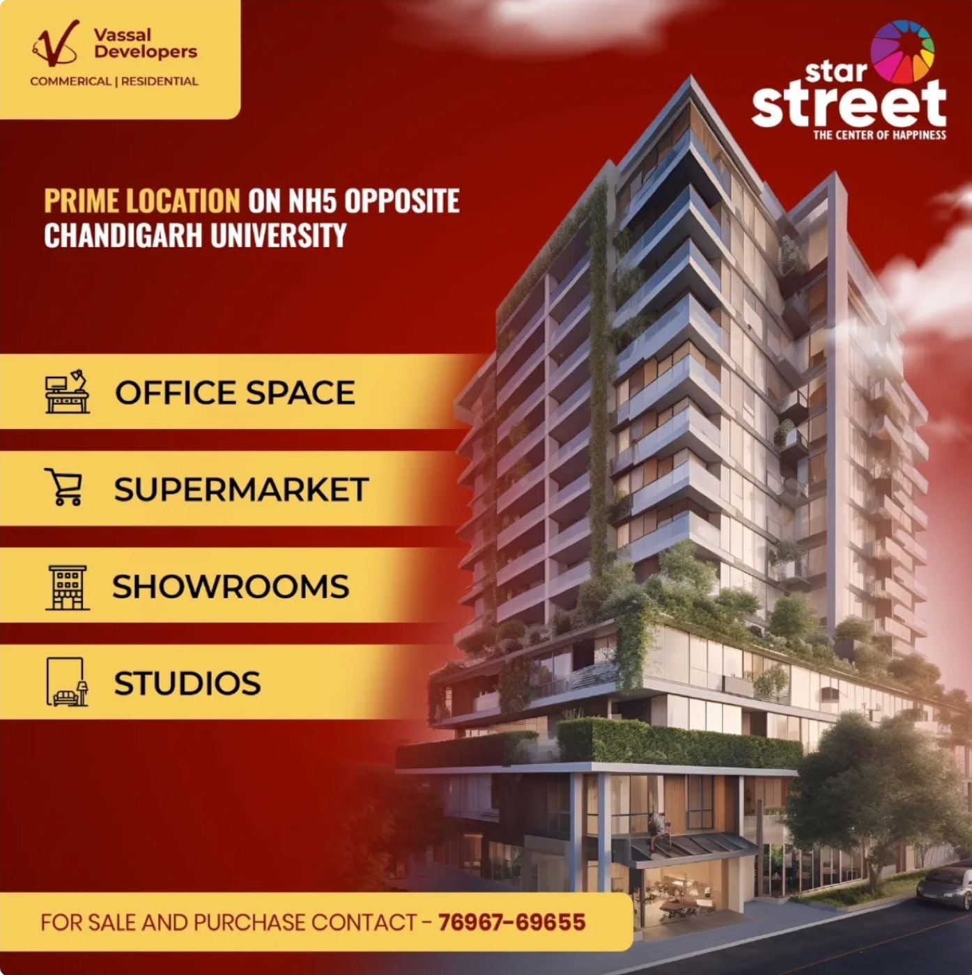 Star Street by SLP Moksh, High-street retail in Kharar